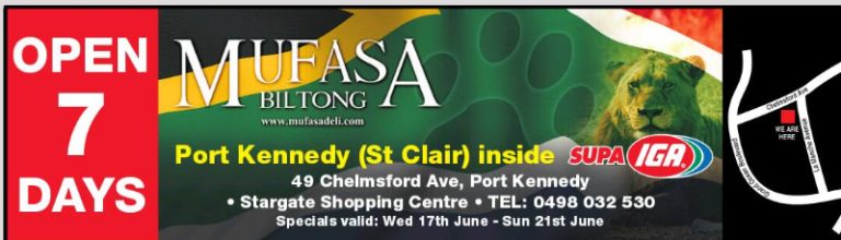 Mufasa Biltong Deli Port Kennedy